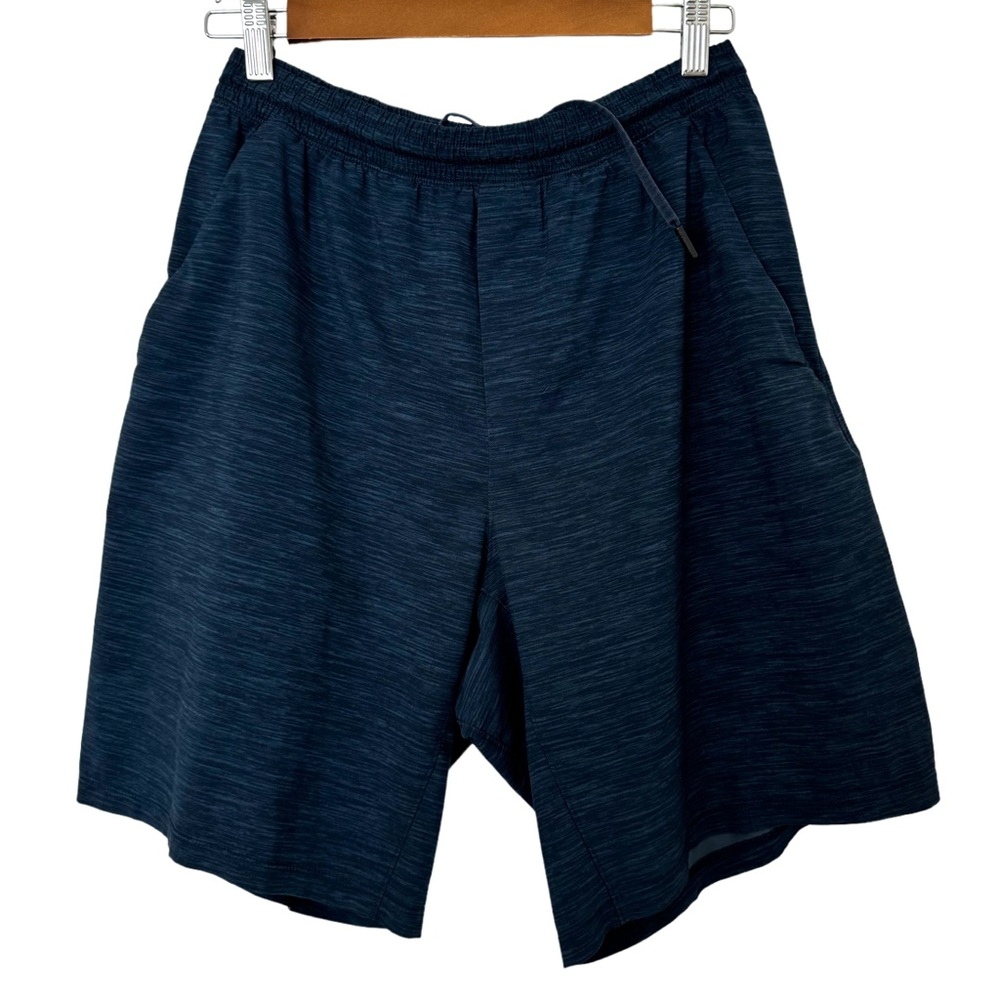 Lululemon Pace Breaker‎ Short 9" Heathered Iron Blue True Navy Size L